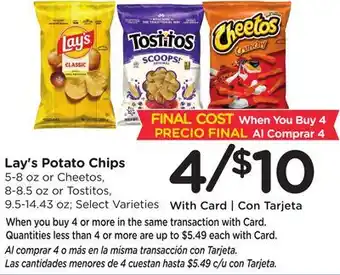 Ralphs Lay's Potato Chips offer