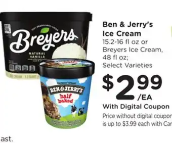 Ralphs Ben & Jerry's Ice Cream offer