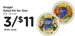 Ralphs Kroger Salad Kit for One offer