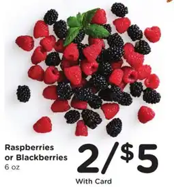Ralphs Raspberries or Blackberries offer
