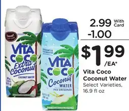Ralphs Vita Coco Coconut Water offer