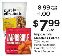Ralphs Impossible Meatless Entrée offer