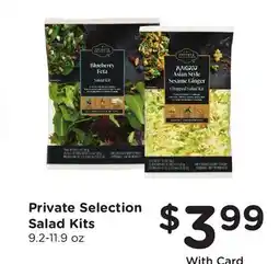 Ralphs Private Selection Salad Kits offer