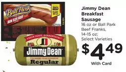 Ralphs Jimmy Dean Breakfast Sausage offer