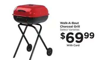 Ralphs Walk-A-Bout Charcoal Grill offer