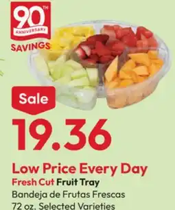 Stater Bros Fresh Cut Fruit Tray offer