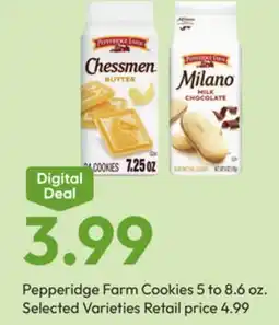 Stater Bros Pepperidge Farm Cookies offer