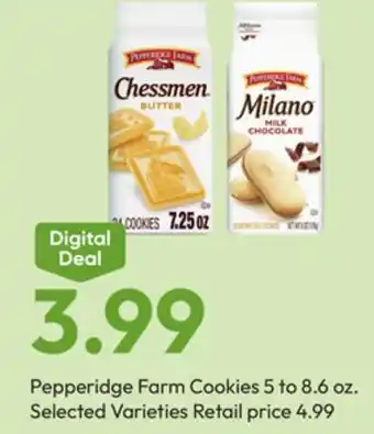 Stater Bros Pepperidge Farm Cookies offer
