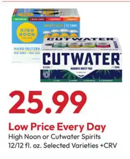 Stater Bros High Noon or Cutwater Spirits offer