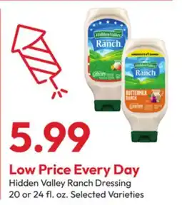 Stater Bros Hidden Valley Ranch Dressing offer