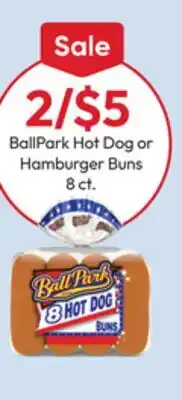 Stater Bros BallPark Hot Dog or Hamburger Buns offer
