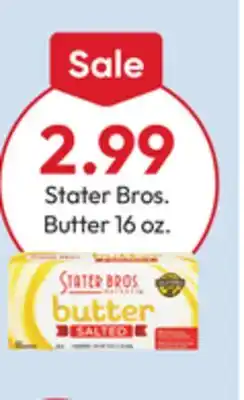 Stater Bros Stater Bros. Butter offer