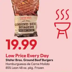 Stater Bros Stater Bros. Ground Beef Burgers offer