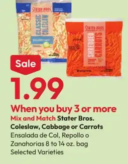 Stater Bros Stater Bros. Coleslaw, Cabbage or Carrots offer