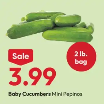 Stater Bros Baby Cucumbers offer