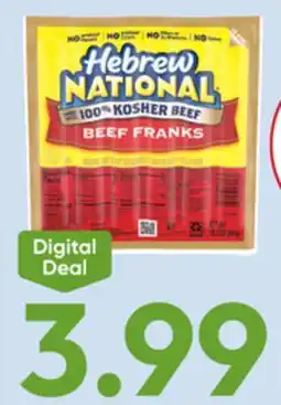 Stater Bros Kosher Hebrew National Beef Franks offer