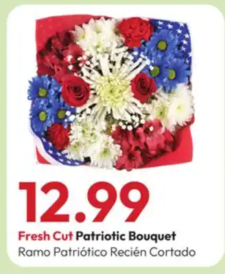 Stater Bros Fresh Cut Patriotic Bouquet offer