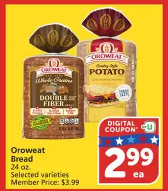 Albertsons Oroweat Bread offer