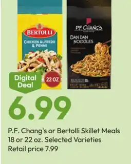 Stater Bros P.F. Chang's or Bertolli Skillet Meals offer