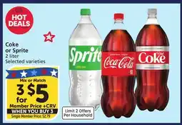 Albertsons Coke or Sprite offer