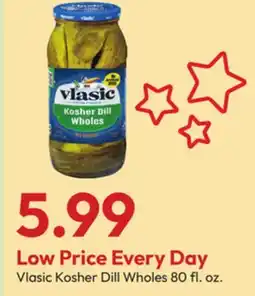 Stater Bros Vlasic Kosher Dill Wholes offer