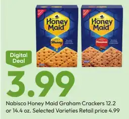 Stater Bros Nabisco Honey Maid Graham Crackers offer