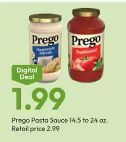 Stater Bros Prego Pasta Sauce offer