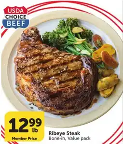 Albertsons Ribeye Steak offer