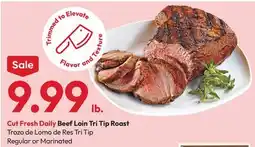 Stater Bros Cut Fresh Daily Beef Loin Tri Tip Roast offer