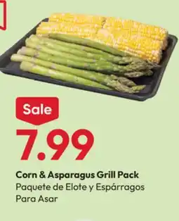 Stater Bros Corn & Asparagus Grill Pack offer