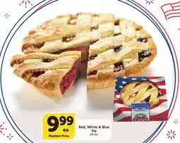 Albertsons Red, White & Blue Pie offer
