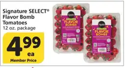 Albertsons Signature SELECT Flavor Bomb Tomatoes offer