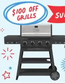Albertsons Charbroil 4-Burner Pro Gas Grill offer