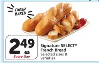 Albertsons Signature SELECT French Bread offer
