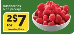 Albertsons Raspberries offer