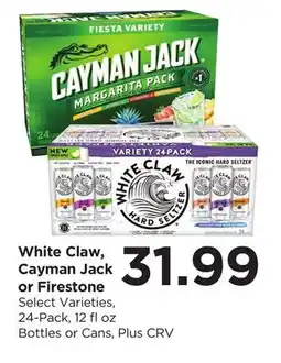 Food 4 Less White Claw, Cayman Jack or Firestone offer