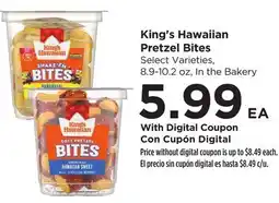 Food 4 Less King's Hawaiian Pretzel Bites offer