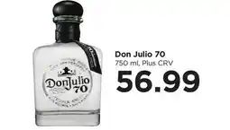 Food 4 Less Don Julio 70 offer