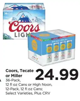 Food 4 Less Coors, Tecate or Miller offer