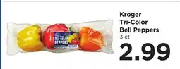 Food 4 Less Kroger Tri-Color Bell Peppers offer