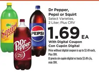 Food 4 Less Dr Pepper, Pepsi or Squirt offer
