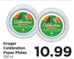 Food 4 Less Kroger Celebration Paper Plates offer