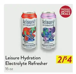 Fresh Thyme Leisure Hydration Electrolyte Refresher offer