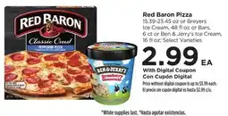 Food 4 Less Red Baron Pizza offer