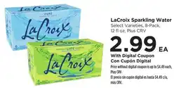 Food 4 Less LaCroix Sparkling Water offer