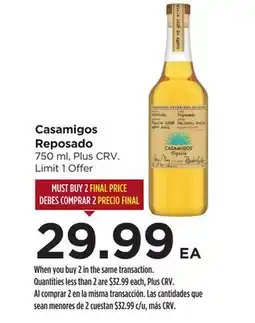 Food 4 Less Casamigos Reposado offer