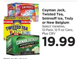 Food 4 Less Cayman Jack, Twisted Tea, Smirnoff Ice, Truly or New Belgium offer