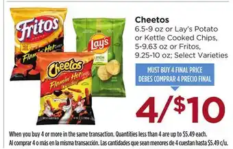 Food 4 Less Cheetos offer