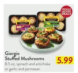 Fresh Thyme Giorgio Stuffed Mushrooms offer
