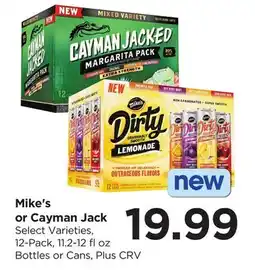 Food 4 Less Mike's or Cayman Jack offer